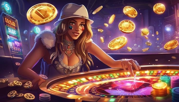 lnya7 VIP Slot ကစားသမားများ Exclusive High Limit Room တွင် Jackpot Slots ကစားနေသည့် မြင်ကွင်း